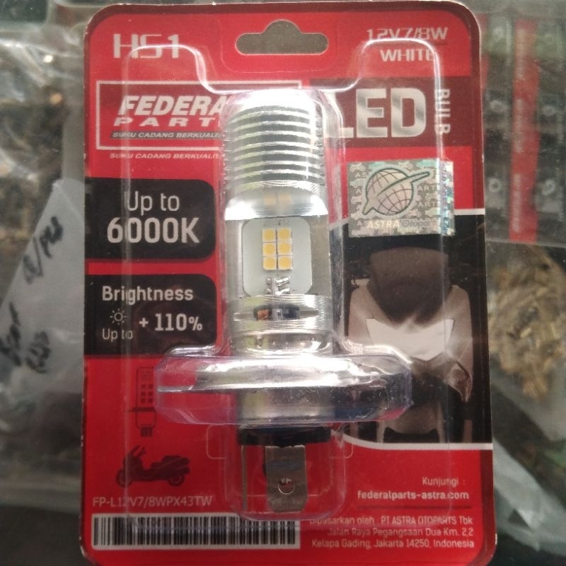 Bohlam Led Federal  HS1