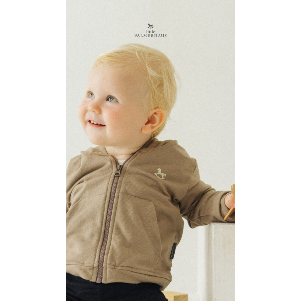 Little Palmerhaus Hoodie Zipper 1-6 Tahun Jaket Anak Unisex CBKS