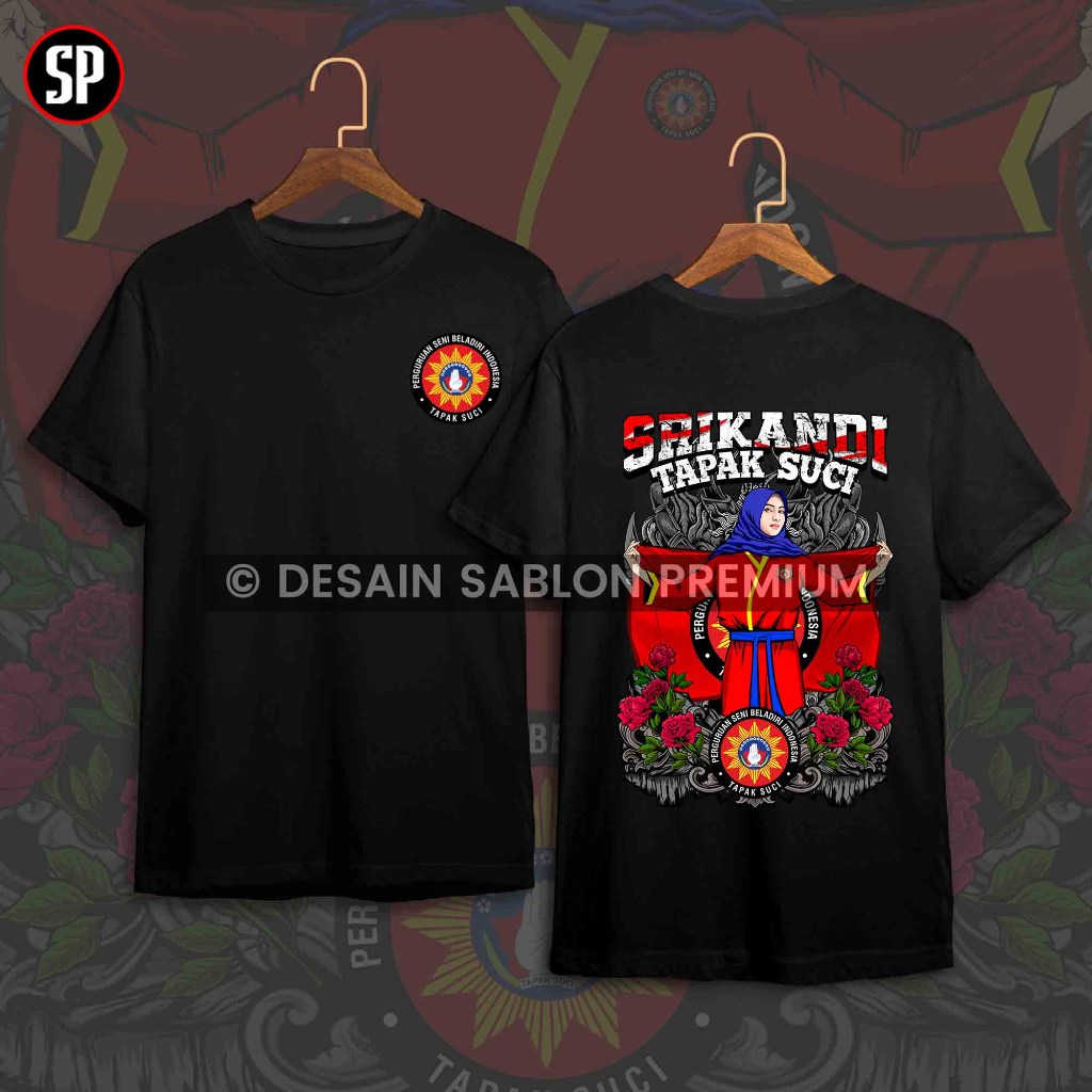 Koleksi Kaos Distro Srikandi TAPAK SUCI Muhammadiyah Terbaru - Atasan TS Distro Silat Indonesia