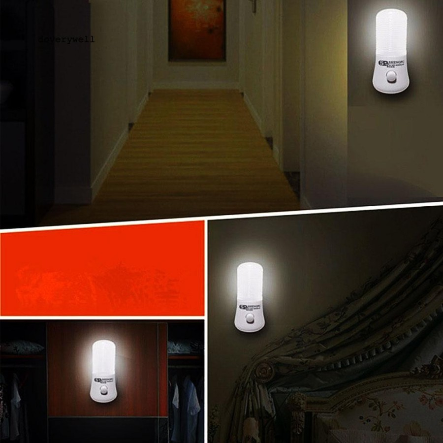 MMM Lampu Tidur LED Model Kotak Tabung Persegi Sensor Otomatis Night Lamp Square Lampu Led Kotak Mini Sleep Mini Lamp Dekorasi Murah Import