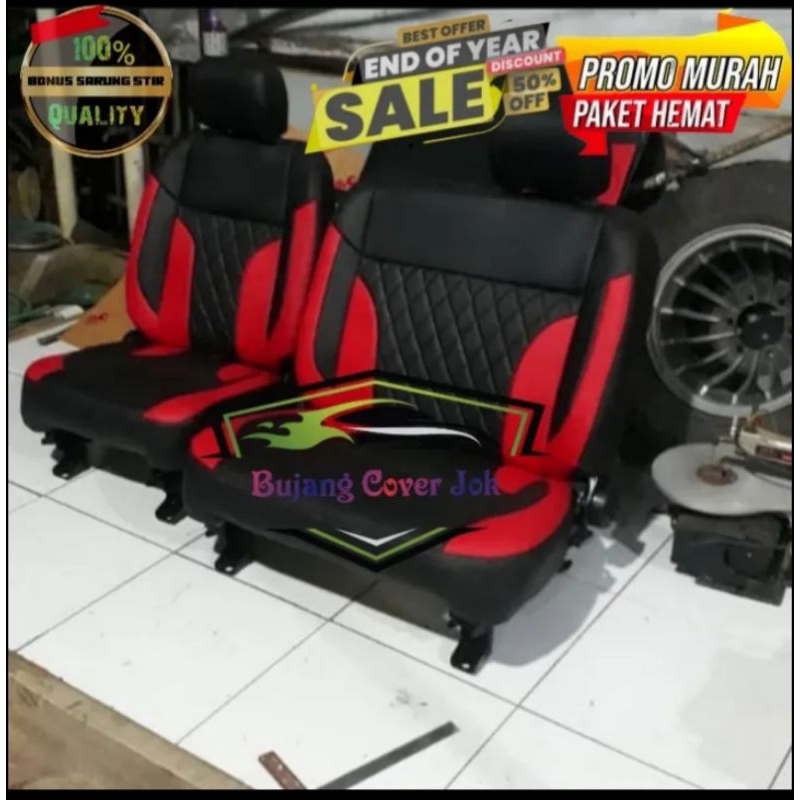 Sarung jok mobil hilux single cabin - Hilux revo - Sarung jok mobil hilux revo single cabin - Cover 