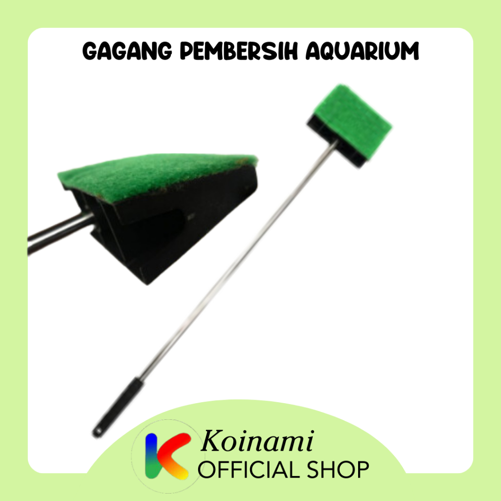 GAGANG PEMBERSIH AQUARIUM / SCRAPER kaca / PETSHOP