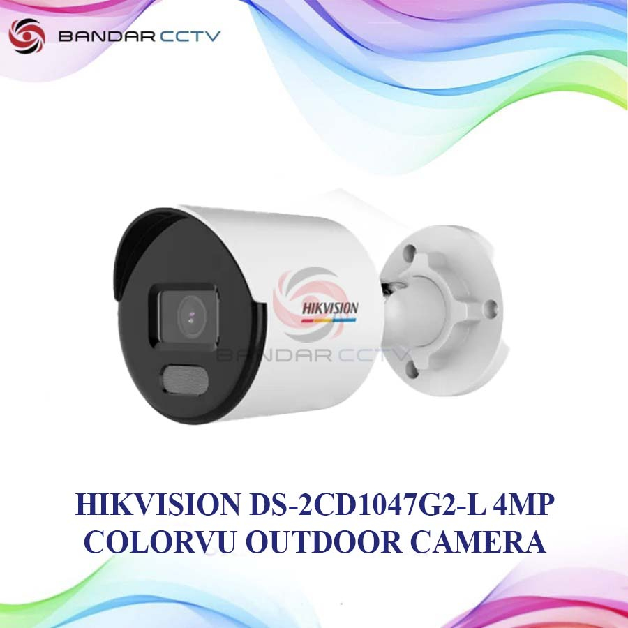 HIKVISION DS-2CD1047G2-L 4MP COLORVU OUTDOOR CAMERA