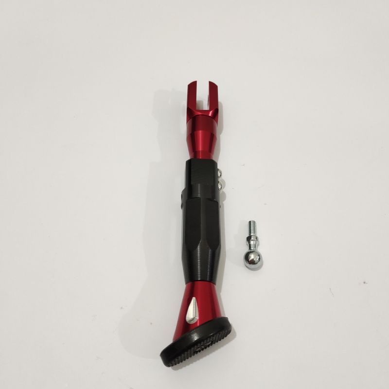 Standar Samping Universal Variasi Stelan Full Cnc Motor Rx King Beat Karbu Ninja R  Vario Mio Scoopy Universal