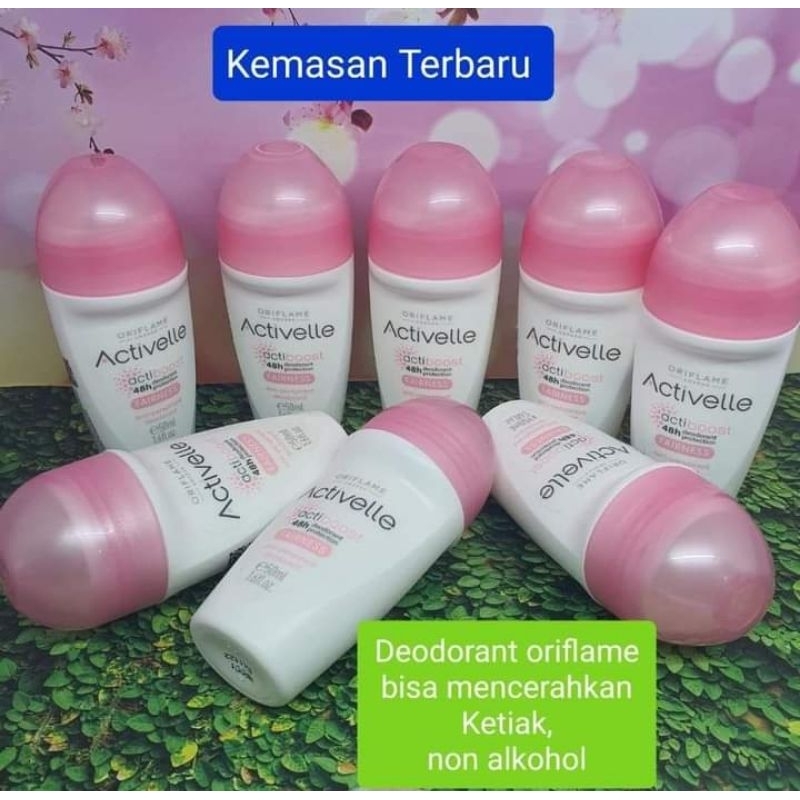 Deodorant Activelle white Peony