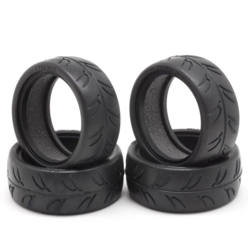 24125 RJ Ride 24mm Pre Cut Slick Tires w/ LT Inner Foam 1/10 Touring