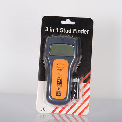 Detektor Logam LCD Wall Scanner Stud Finder 3 in 1 with LCD - TS79 - Black/Yellow