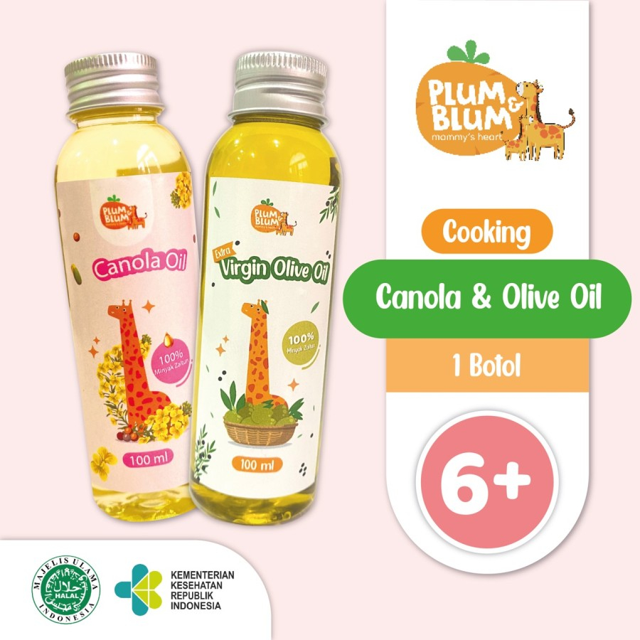 

Plum & Blum Extra Virgin Olive Oil Minyak Zaitun Murni - 100 ml - EVOO