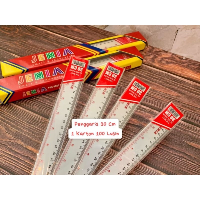 

Penggaris/Rol 30 cm Jenia