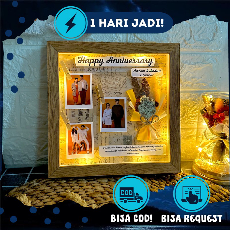 [3D Vintage Custom] Kado ulang tahun cewek cowok custom | kado wisuda | kado anniversary | kado pernikahan | kado unik lucu | kado pacar | hadiah ulang tahun cewek | hadiah wisuda cowok | hadiah valentine | hari ibu | giftbox | hampers | plakat | souvenir