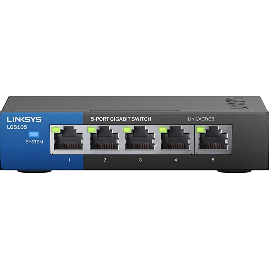 Business Switch LINKSYS LGS105 5 Port Gigabit (10/100/1000Mbps)