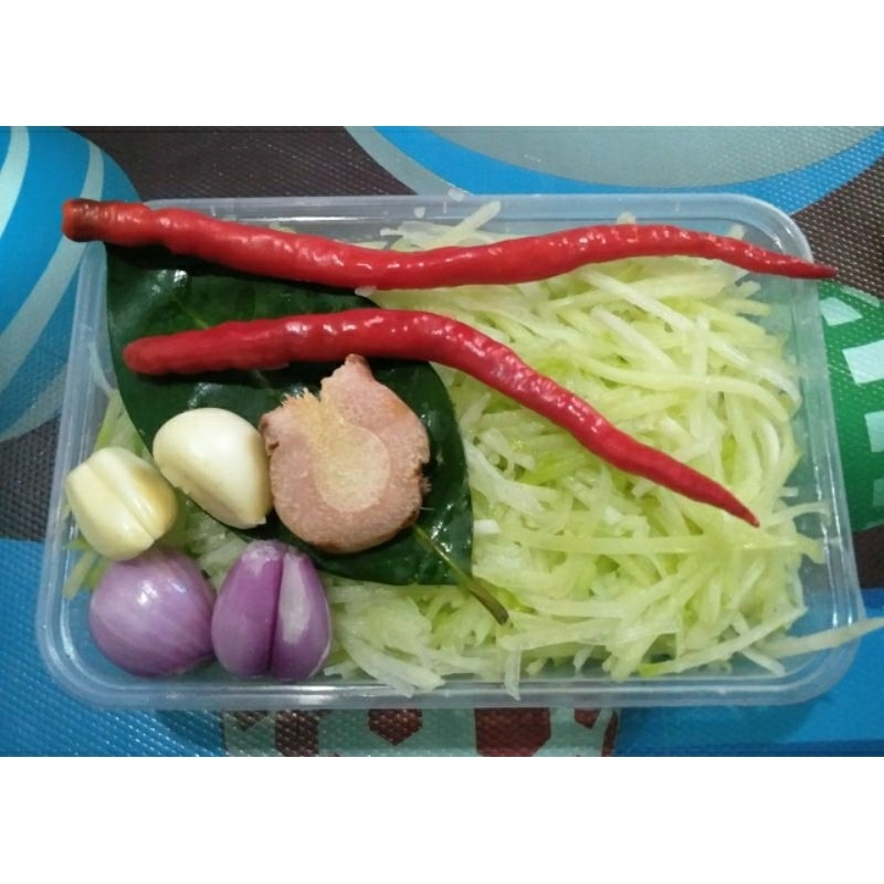 

Paket tumis labu serut