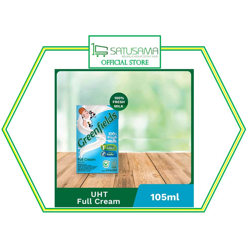

GREENFIELDS UHT FULL CREAM 105 ML