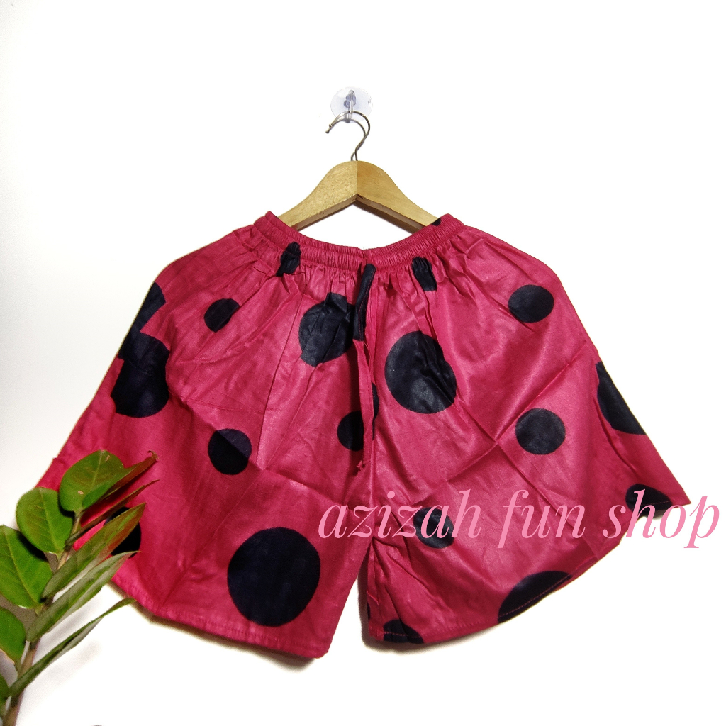 Hot Pants Celana Pendek Santai Wanita Jumbo Tie Dye Bahan Rayon