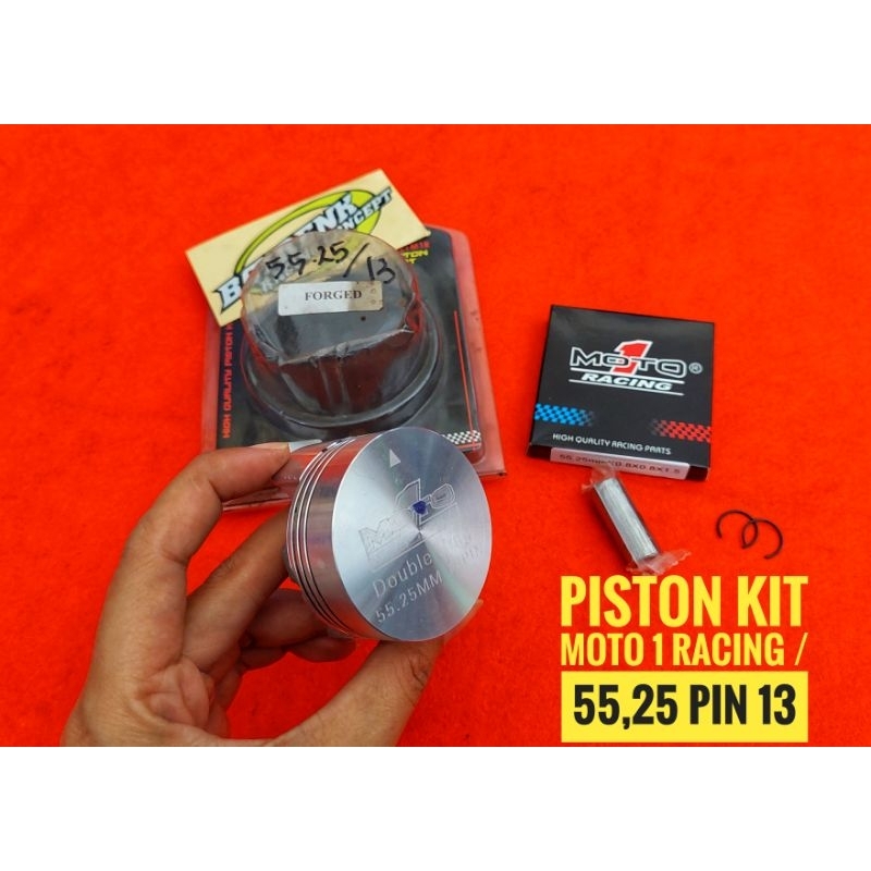 PISTON KIT MOTO 1 FORGED DMTR 55,25 PIN 13-BOYRENK RACING