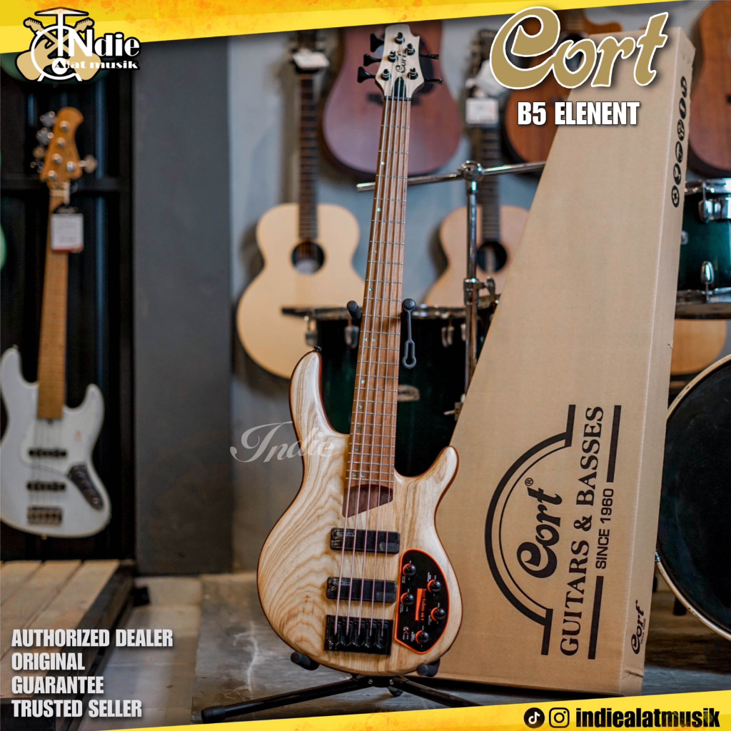 Gitar Bass Cort B5 Element Artisan Series l Authorized Dealer Cort