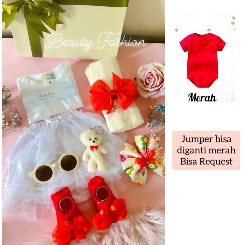 Murah Hampers Bayi Girl Perempuan 0-12 bln Free Goodie Bag. NewBorn Hamper Baby Girl Boy Kado Hadiah Lahiran Perempuan Gift Set Newborn Baby Gift Perempuan Parcel Box Kotak Premium Eksklusif