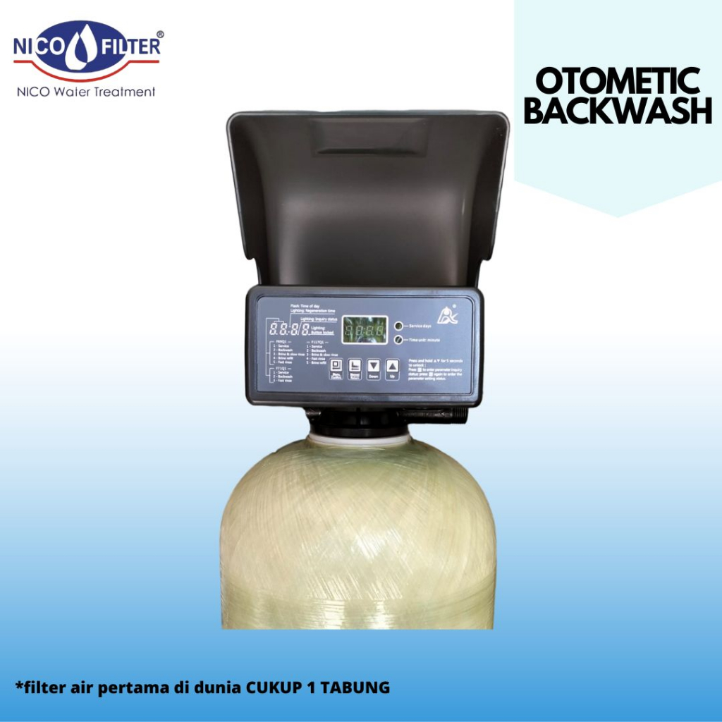 Automatic Backwash Nico Untuk tabung 1054 dan 1354
