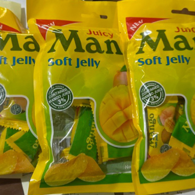 

Juicy MANGO soft jelly 100gr