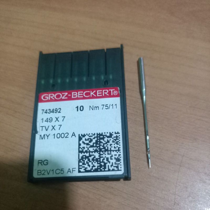 jarum mesin mick up TV x 7 nomor 11 groz beckert