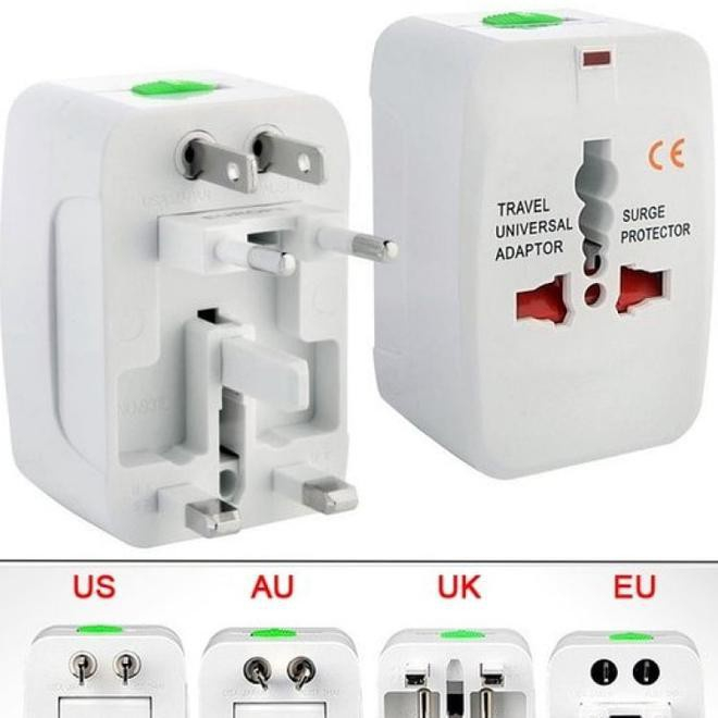 PROMO Travel Adaptor Staker VIBOX Travel Adaptor Internasional Colokan Universal