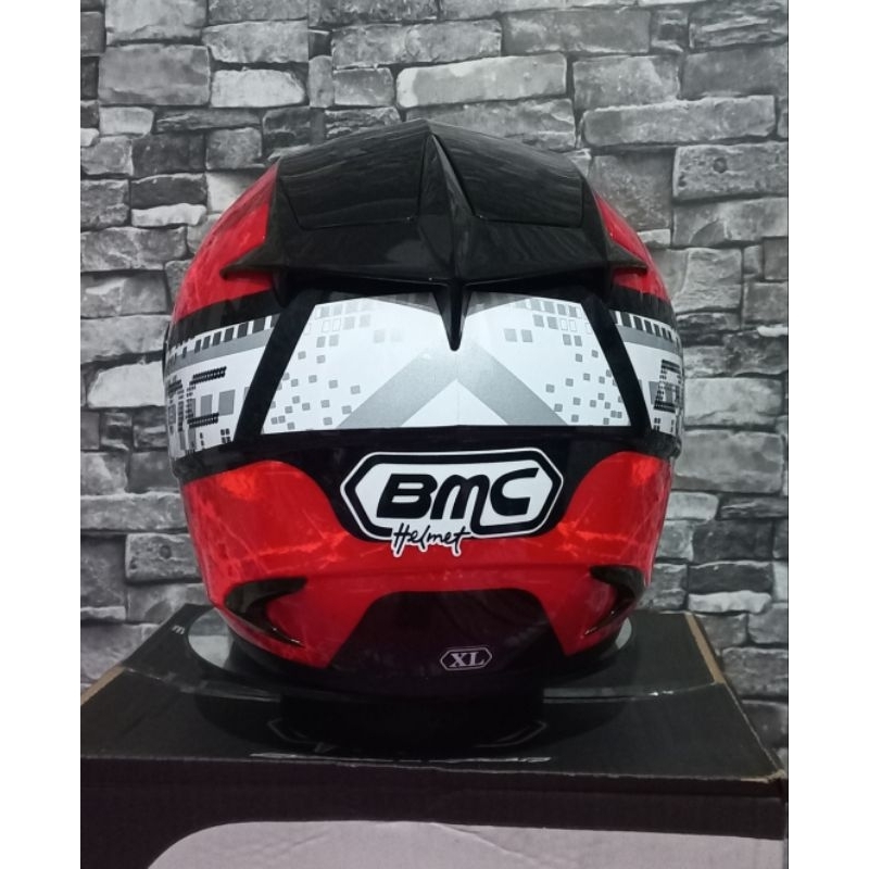 HELM FULLFACE BMC BLADE ORIGINAL HELM SNI HELM PRIA WANITA DEWASA HELMET HELEM HELM ORI HELM MOTOR