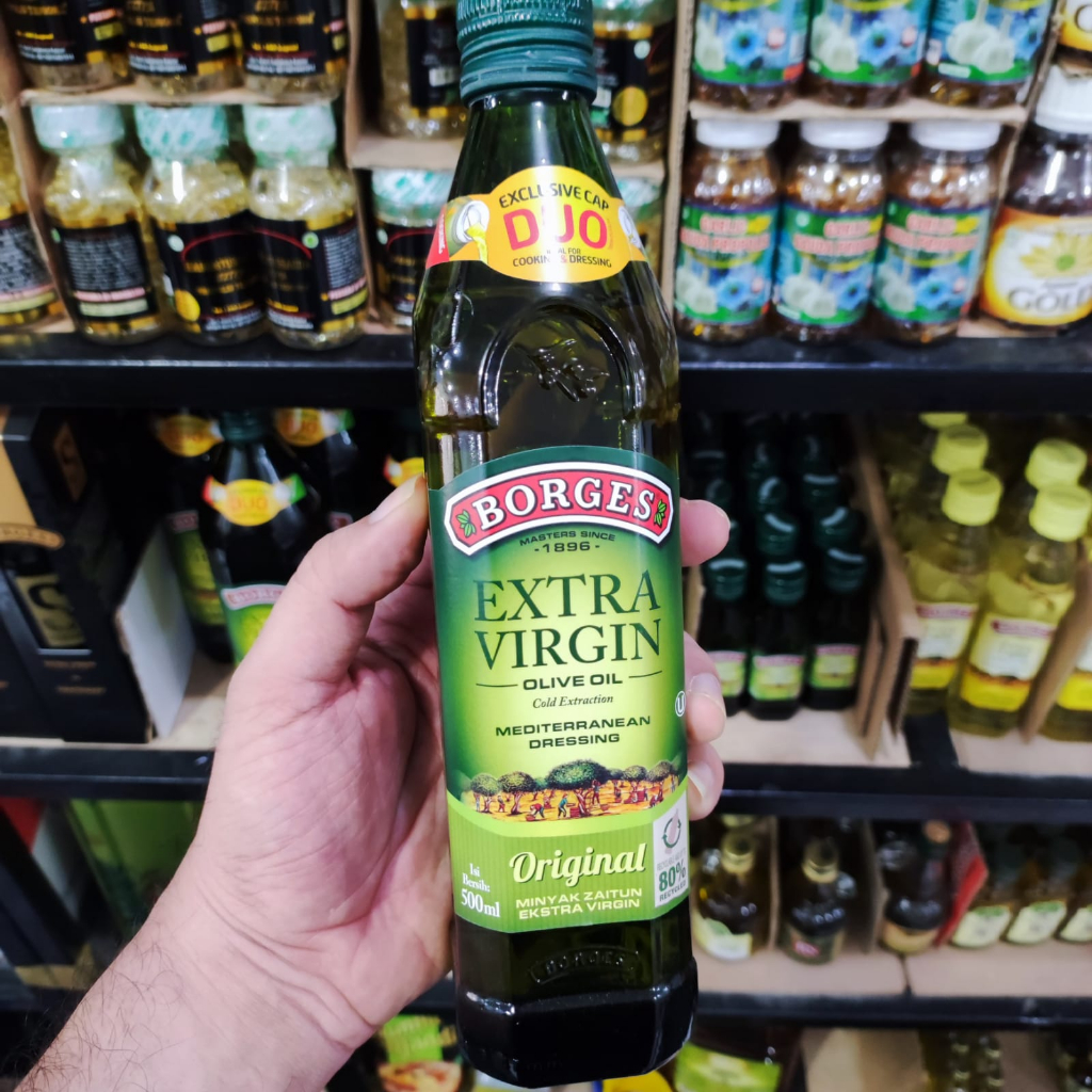 Borgres Extra Virgin Olive oil  |  minyak zaitun extra virgin 250 ml