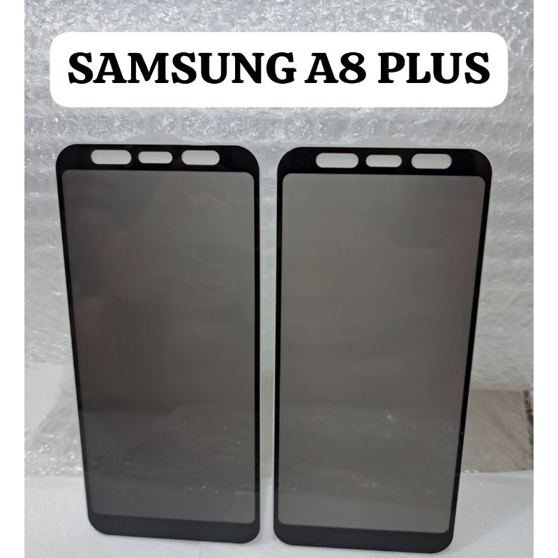 Tempered Glass Kaca Anti-Spy Samsung A8 Plus, A3S, A5, A5 2020, A5S, A7, A9 2020, A1K, A11K, A12, A12E, A12S, A15, A15S, A16, A16E, A16K, A16S, A17, A17K, A31, A32, A33, A39, A52, A53, A54, A55, A56, A57, A58, A59, A71, A77S, A83, F1, F1S, F3, F5, F7, F9,