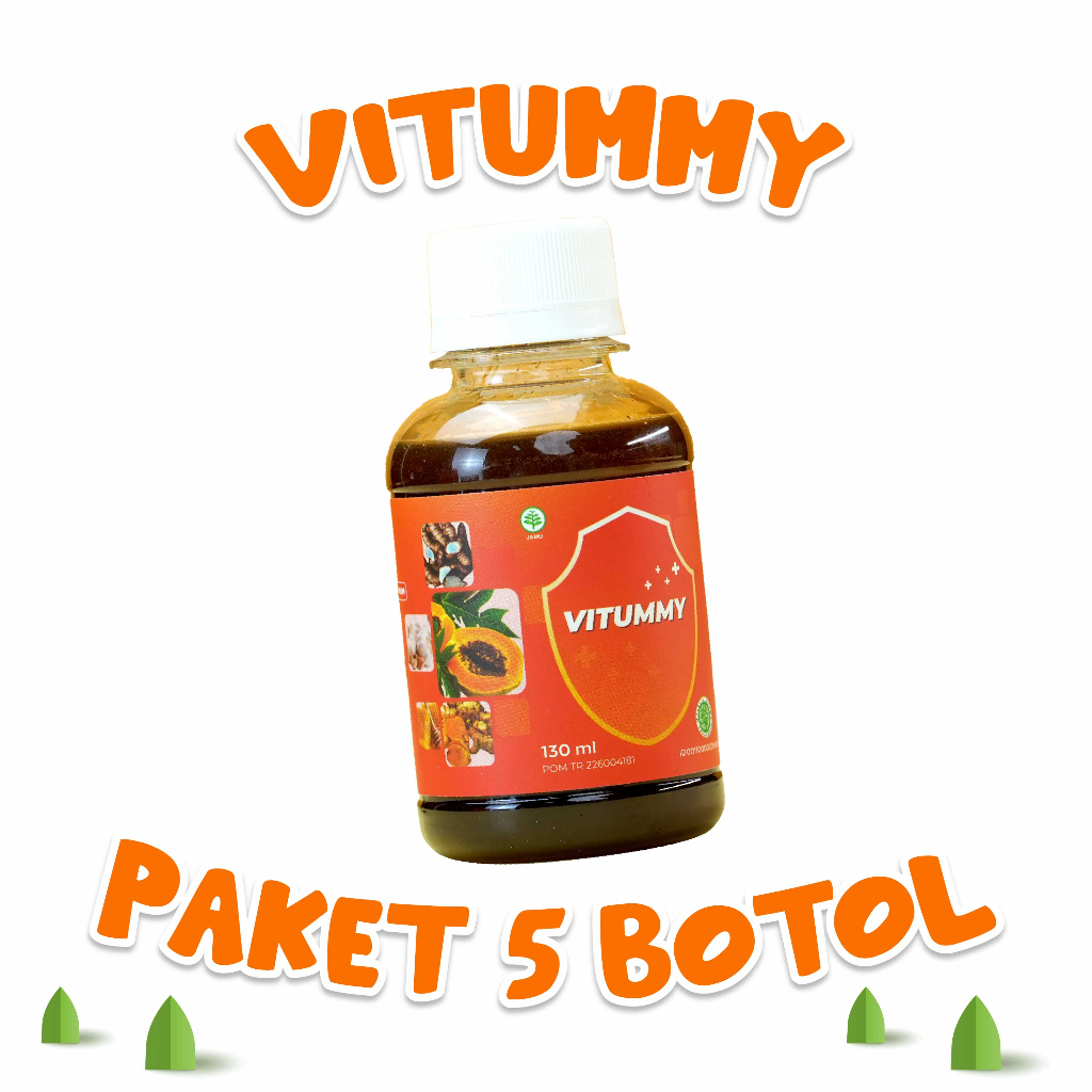 Vitummy -  Madu Paket 5 Botol 130ml