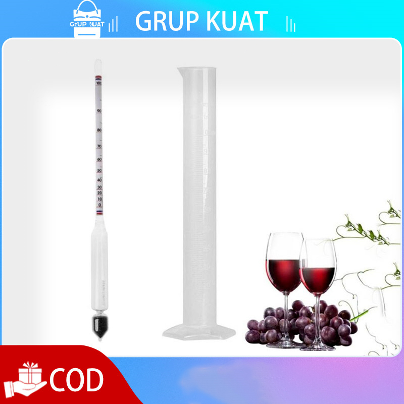 Alat Ukur Alkohol Alkohol Tester Alat Pengukur Kadar Alkohol Alit Hydrometer Alat Ukur Kadar Alkohol