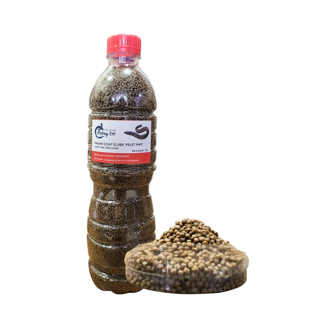 Flying Eel Pakan Ikan Sidat Elver Pelet 1mm