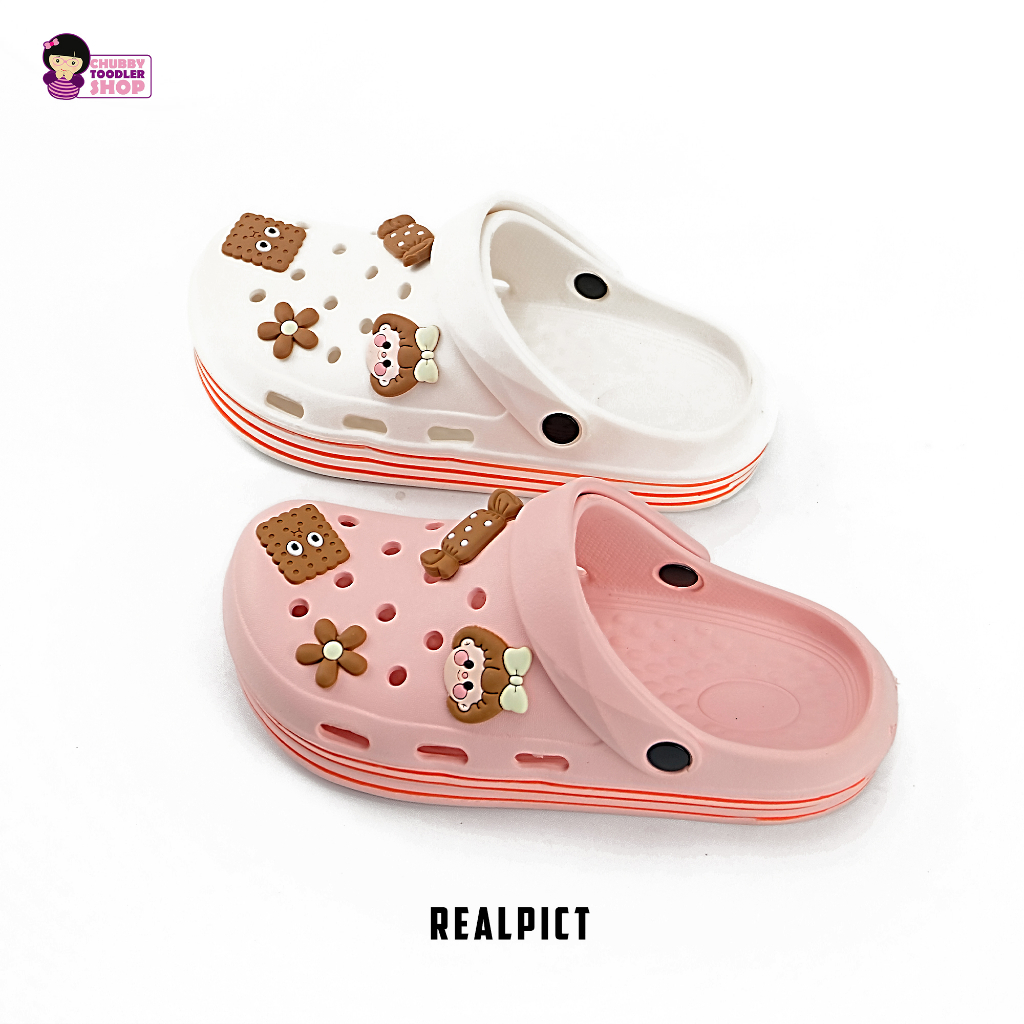 Minipetite SD2212 Sendal baim fuji viral cross Sendal Bapao Wanita Import Sandal Slop Eva Jibblitz Sol Tinggi 3cm