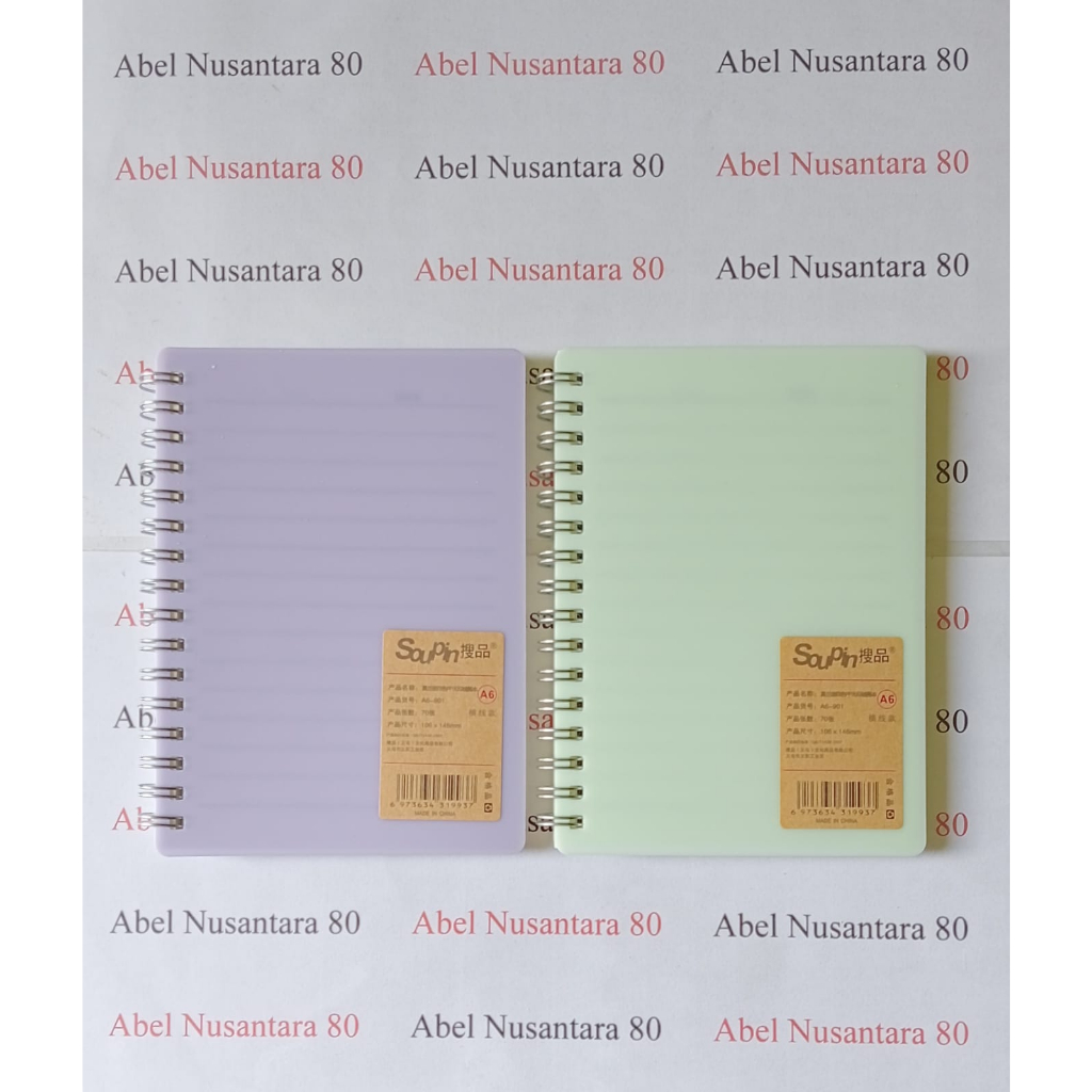 

Notebook/Buku Catatan Ring Spiral A6