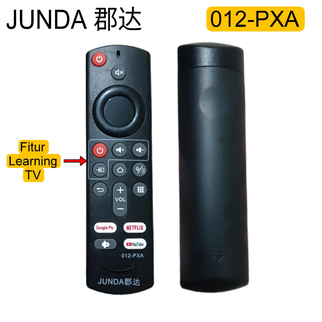 JUNDA 012 PXA Remote Pengganti untuk STB Polytron Mola TV