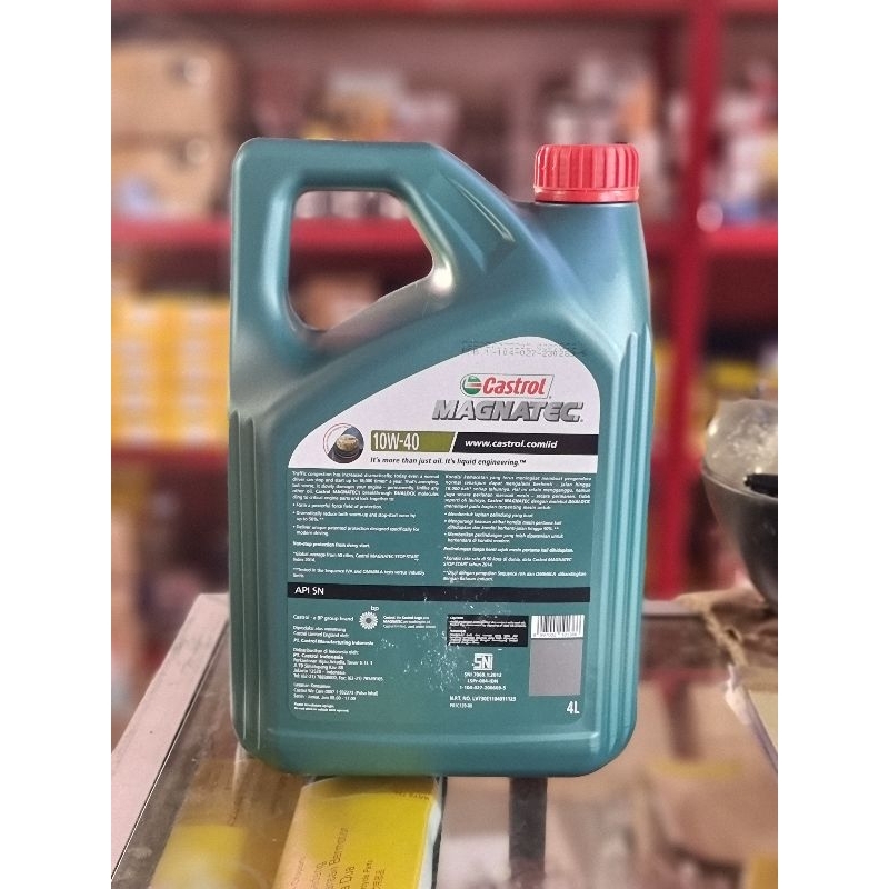 Oli Castrol Magnatec Synthetic 10W/40 4L