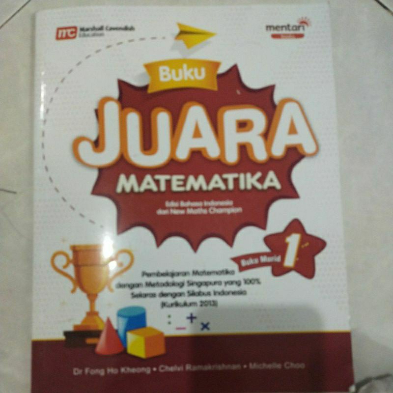 

Buku cetak Juara kelas 1 minus nama saja