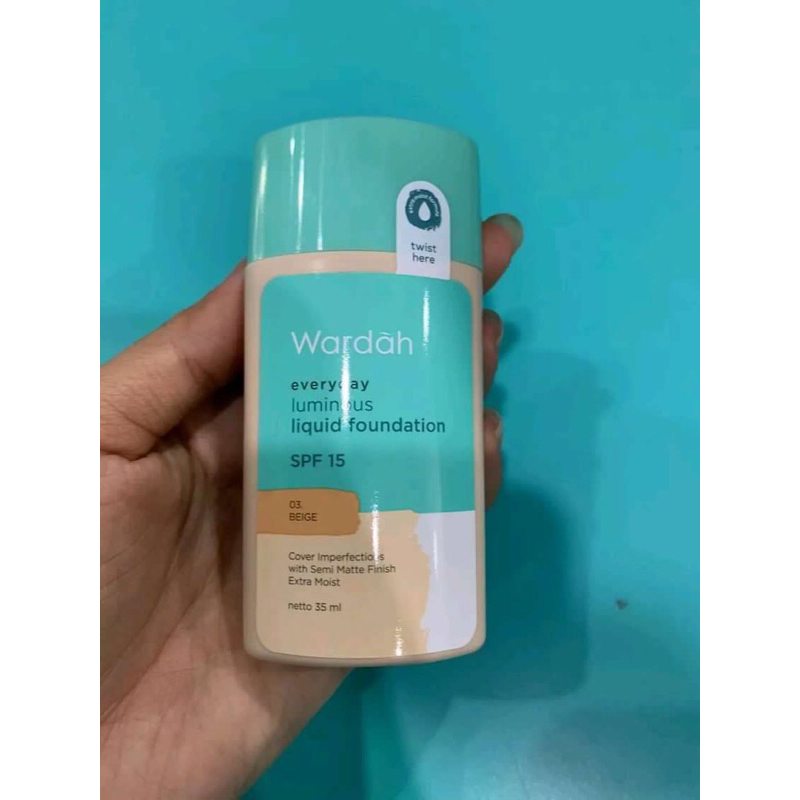 wardah luminous foundation