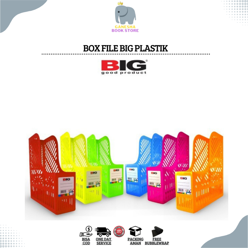 

BIG Box File/ File Keranjang/ Keranjang Penyimpanan Plastik Fluorescent