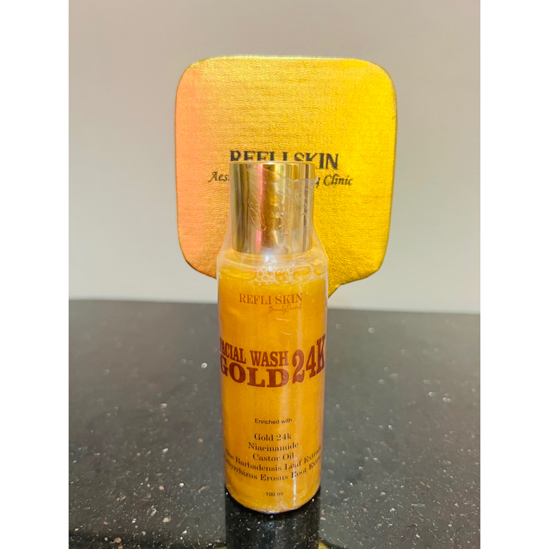 REFLISKIN FACIAL WASH GOLD