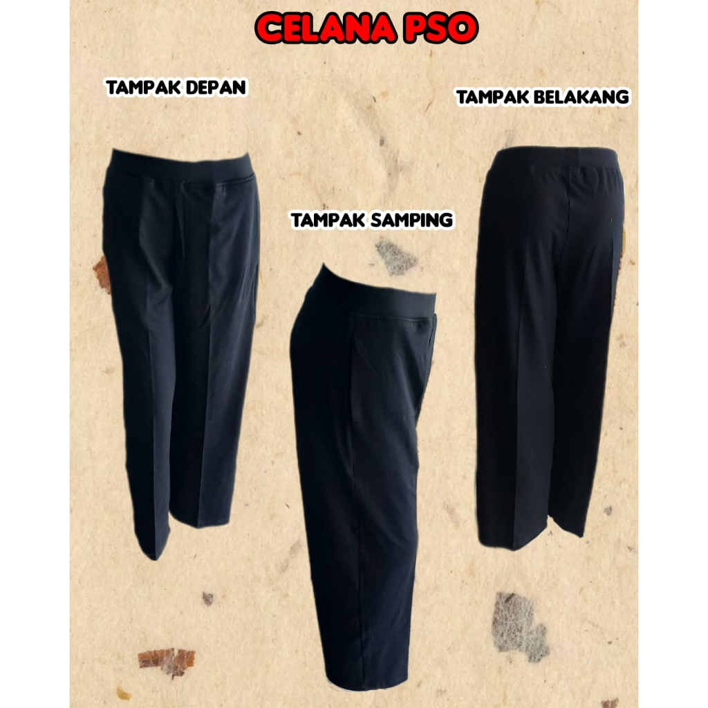 Celana PSO Persit Semi Kulot - Persit Pusat