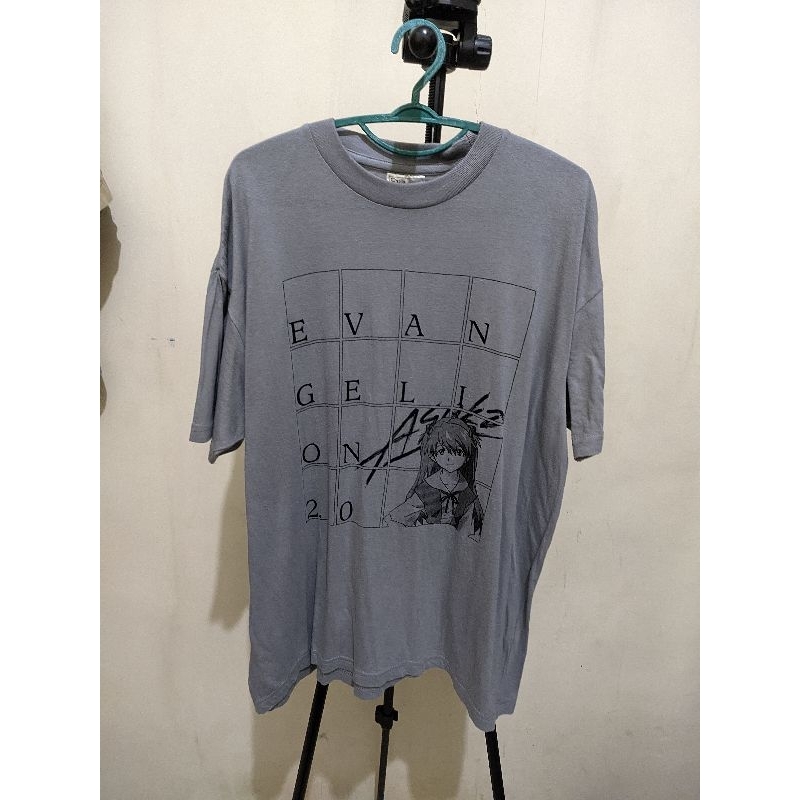 Tshirt Kaos Anime Evangelion Second Bekas