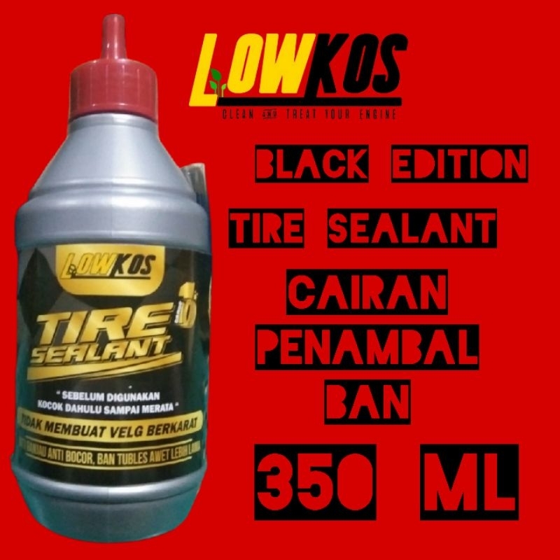 LOWKOS - CAIRAN BAN TUBLES 350ml TIRE SEALANT PENAMBAL BAN OTOMATIS ANTI RANJAU , ANTI BOCOR BERGARANSI