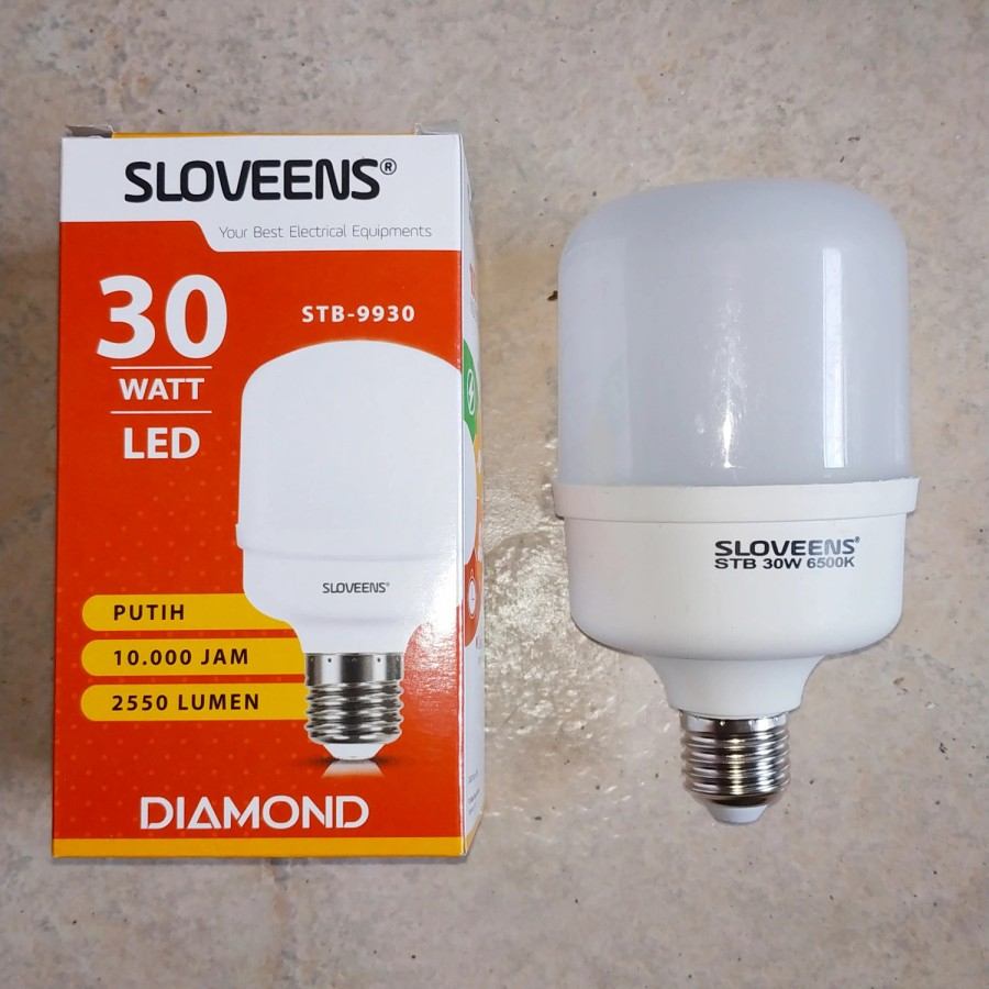 Sloveens Diamond Lampu LED Capsule 30 Watt - Cahaya Putih