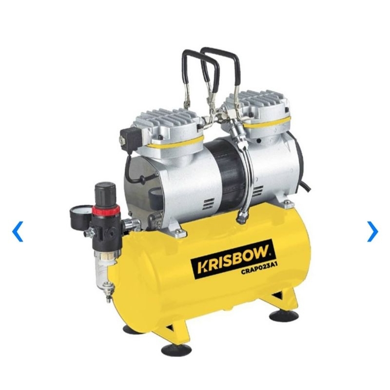 Krisbow Kompresor Airbrush Twin Cylinder Crdpa002