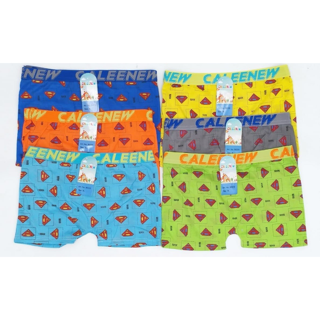 IL - CD Boxer Anak Cowok Karet Lebar Termurah / Pakaian Dalam Anak Premium Keren Fullprint