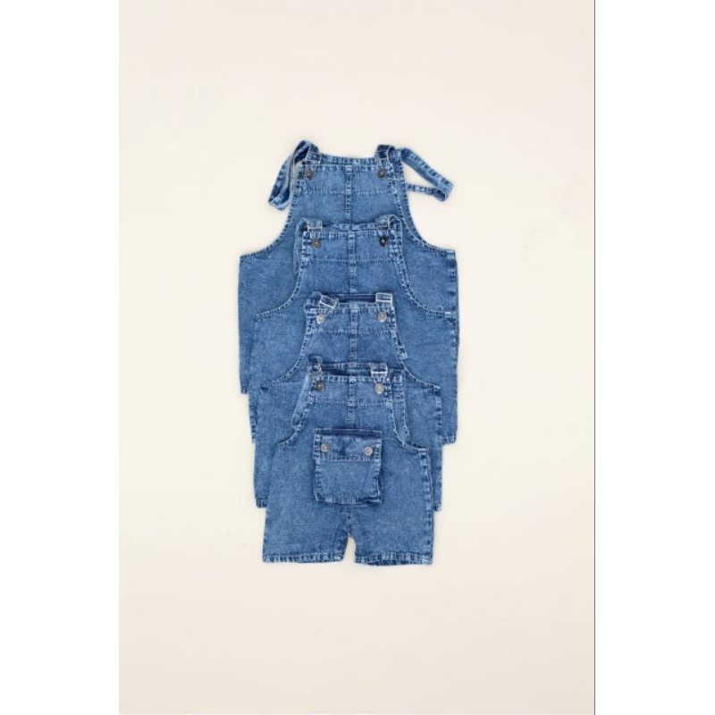 OVERALL // CELANA KODOK JEANS ANAK TERBARU USIA 1 - 7 TAHUN