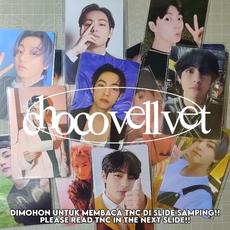 Random Lucky Box Photocard Official BTS