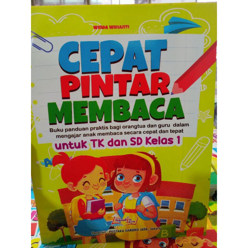 BUKU PINTAR MEMBACA JUMBO TK dan SD Kelas 1