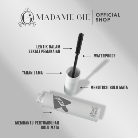 Madame Gie Mascara Netizen Clear - Make Up Maskara Waterproof