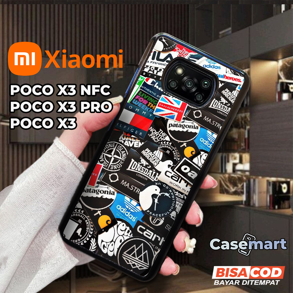 Case Xiaomi Poco X3 X3 Pro X3 NFC Casing Hp Poco X3 X3 Pro X3 NFC CASEMART [BGRF] Case Hp Xiaomi Cus